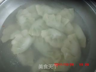 青菜猪肉饺子的做法步骤：3