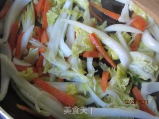 炒粉丝的做法步骤：11