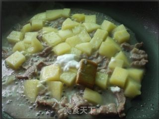咖喱椰汁土豆的做法步骤：5