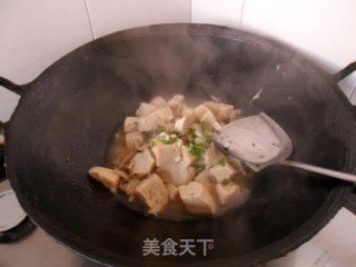 蟹味菇冻豆腐的做法步骤：5