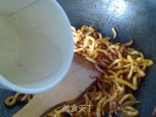 辣炒乌冬面的做法步骤：7