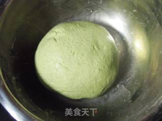 【创意新派菜】菠菜豆沙饼的做法步骤：2