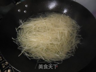 青椒土豆丝的做法步骤：5