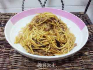 茭白炒肉丝的做法步骤：6