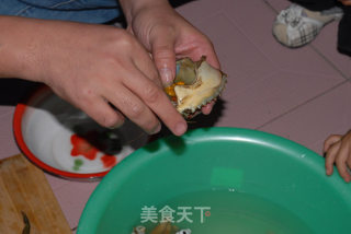 赤蟹粥的做法步骤：4