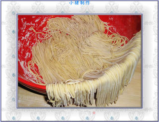 麻香打卤面的做法步骤：7