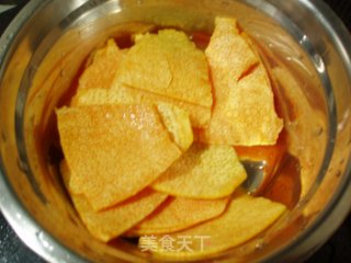 增色增味的糖渍橙皮的做法步骤：1