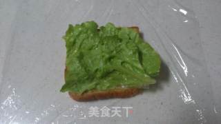 超级简单的自治三明治的做法步骤：3