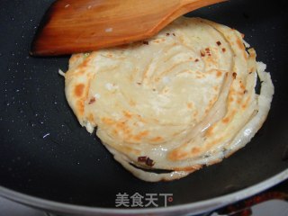 金丝手抓饼的做法步骤：10