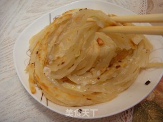 金丝手抓饼的做法步骤：12