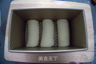 香浓牛奶吐司的做法步骤：9