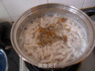 鸡丝榨菜汤的做法步骤：6