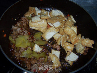 【创意新派菜】----香辣肉末烧豆腐的做法步骤：8