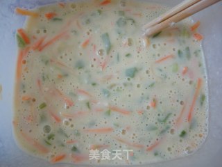 美味的胡萝卜蔬菜饼的做法步骤：5