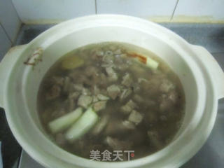 绿色羊肉的绿色做法～砂锅羊肉的做法步骤：7