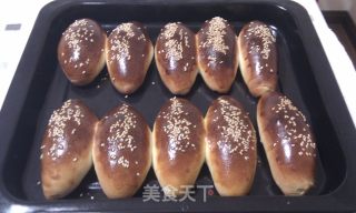 肉松橄榄包的做法步骤：14