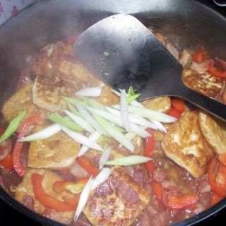 简单下饭菜——煎豆腐的做法步骤：7