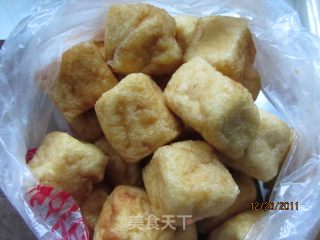 油豆腐煮肉的做法步骤：2
