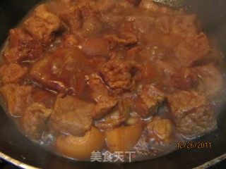 油豆腐煮肉的做法步骤：11