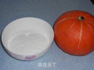 冰镇南瓜丸子的做法步骤：1