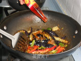 正宗鱼香茄子的做法步骤：8