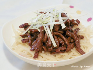 酱香牛肉丝的做法步骤：9