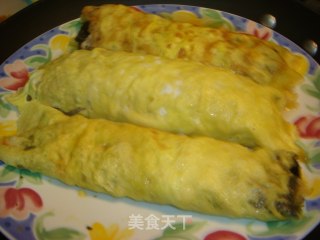 蛋皮紫菜如意卷的做法步骤：12