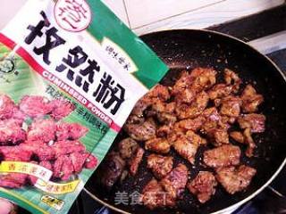 【创意新派菜】香麻肉 （没有烤箱也能做出烤肉味来）的做法步骤：5