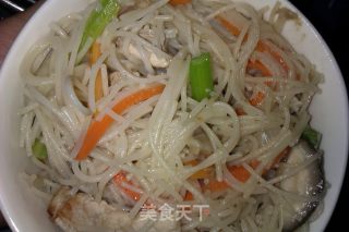 炒米粉的做法步骤：3