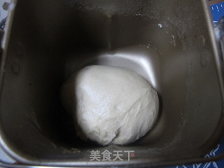 65度汤种葡萄干面包的做法步骤：2