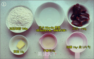 超软豆沙卷—面包的做法步骤：1