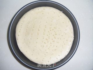 榨菜肉丝披萨的做法步骤：2