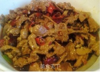 水煮牛肉的做法步骤：7