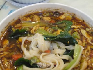 一碗打开你味蕾的——酸汤面的做法步骤：7