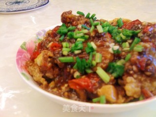 鱼香茄饼的做法步骤：3