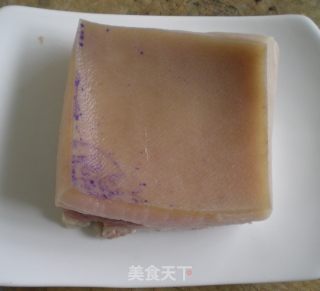 东坡回赠肉的做法步骤：1