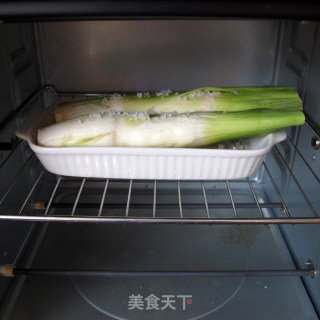 海盐烤茭白的做法步骤：6