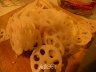 滑炒藕片的做法步骤：2