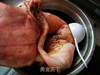 腊猪头肉、咸肉、风干肉的做法步骤：5