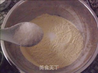 微波炉版迷你桃酥饼的做法步骤：3