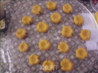 微波炉版迷你桃酥饼的做法步骤：9