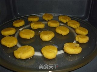 微波炉版迷你桃酥饼的做法步骤：10