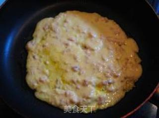 肉沫玉米饼的做法步骤：5