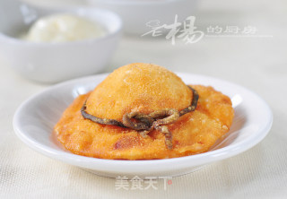 【山寨KFC】黄金草帽虾的做法步骤：12