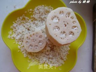 糯米莲藕的做法步骤：3
