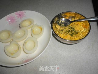 魔鬼蛋沙拉的做法步骤：3
