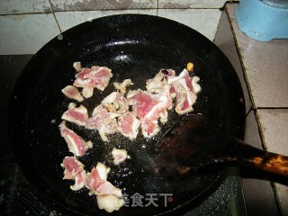 茄子干炒肉的做法步骤：5