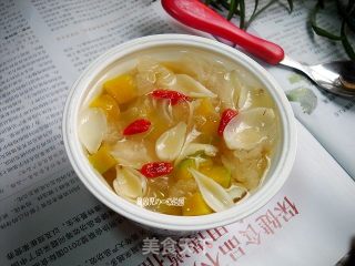 南瓜银耳羹的做法步骤：9