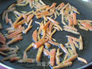 韭芽炒鸭蛋的做法步骤：7