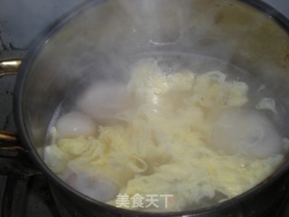 酒酿鸡蛋圆子羹的做法步骤：7